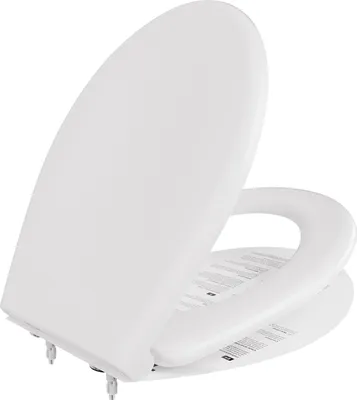 Produktbild von CECIPA Toilettendeckel Oval Wc Sitz mit Absenkautomatik und Quick Release Funktion Antibakteriell Klobrille Toilettensitz Klodeckel