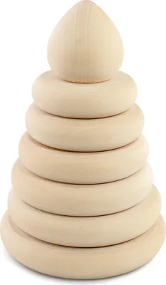 Produktbild von Ulanik Holzpyramide rund