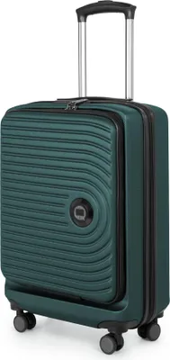 Immagine prodotto di HAUPTSTADTKOFFER Mitte - Valigia da cabina conforme alle norme sul bagaglio a mano 55x40x20 cm, con scomparto per laptop, trolley da viaggio business, valigia per laptop espandibile, TSA, verde bosco