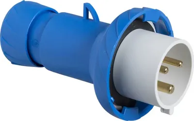 Obrázok produktu pre Schneider Electric CEE zástrčka, skrutkové svorky, 16A, 2p+E, 200-250 V AC, IP67 PKE16M723