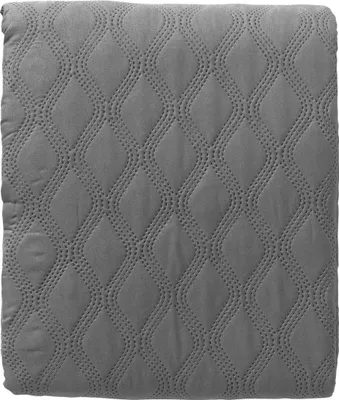 Produktbild von Textino Tagesdecke Dianne 220x240 cm Grau