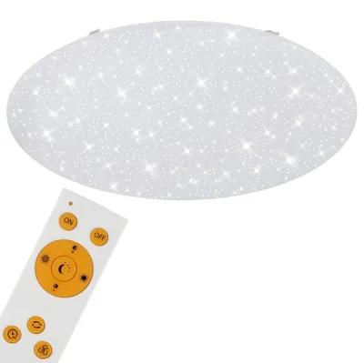Immagine prodotto di Lampada da soffitto a LED CCT dimmerabile cielo stellato telecomando Ø75,5cm 80W Briloner