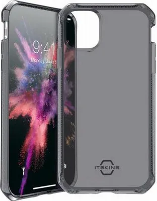 Produktbild von ITSKINS ITSPECLEARIP5819BLK, iPhone 11 Pro, Schwarz