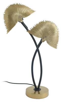 Immagine prodotto di Lampada da tavolo Sue 100 in alluminio oro e nero