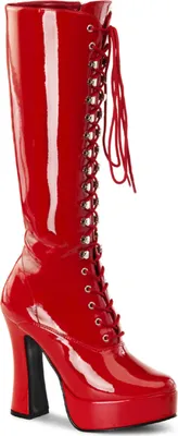 Produktbild von ELECTRA-2020 Damen Boots von Pleaser, Rot  , EU 41, US 11