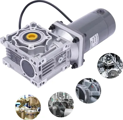 Produktbild von Getriebemotor, Leistung 120W, Geschwindigkeit 1800U/min, Spannung DC 12V, Drehmoment 3,66kg/cm, Abmessungen 9*14cm