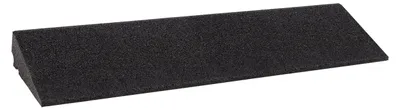 Produktbild von Bordsteinrampe Gummi 70mm LxBxH 80x25x7cm schwarz SZAGATO Schwellenrampe Auffahrhilfe Bordsteinkeile Auffahrrampe Bordsteinkanten Rampe Gummikeil
