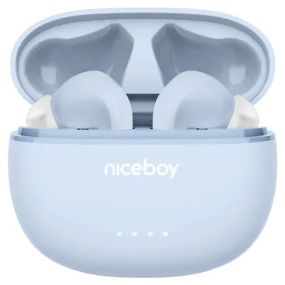 Obrázek produktu pro Niceboy PINSANC3POWB, Bezdrátový, Volání / hudba / sport / volný čas, 20 - 20000 Hz, Sluchátka s mikrofonem, Černá