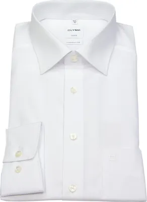 Produktbild von Olymp Herren Hemd Comfort Fit New Kent Kragen weiß 0254 64 00 - Gr. 54