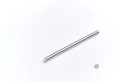 Produktbild von Neodym Magnete 4 x 1,5 mm 10 Stück mm N38, Extrem stark, Magnettafeln, Kühlschränke, Whiteboards, DIY