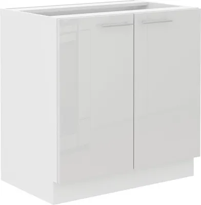 Produktbild von Zweitüriger Unterschrank LAJLA – Breite 80 cm, Weiß