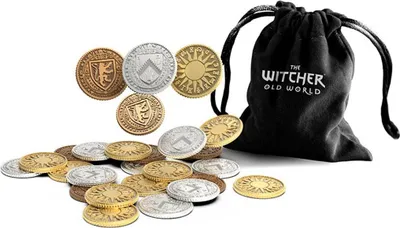 Produktbild von The Witcher: Old World Metal Coins - ENG Edition