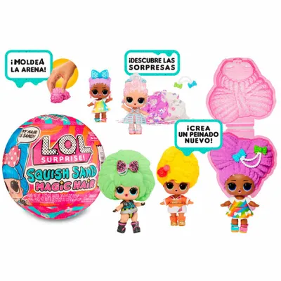 Productafbeelding van L.O.L. Surprise Squish Sand Magic Hair Tots (assortiment, artikel wordt willekeurig geleverd)