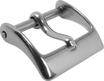 Produktbild von Minott | Dornschließe Edelstahl | silberfarben | glänzend / poliert , Stegbreite:14mm