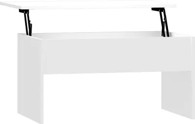 Obrázok produktu pre vidaXL Konferenčný stolík vysoký lesk biely 80x50,5x41,5 cm Drevo Materiál