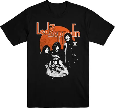Obrázek produktu pro Led Zeppelin - tričko "Orange Circle" pro muže/dámy Uni RO1708 (L) (Black)