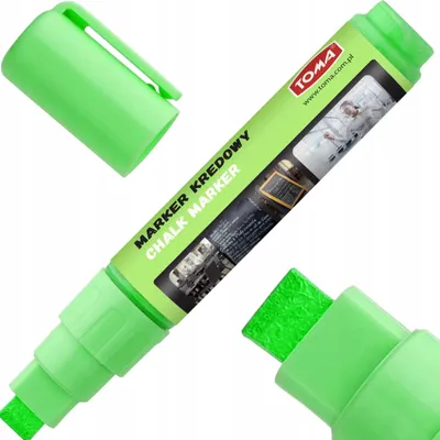 Produktbild von Toma TO-291 Kreidemarker Tafelmarker Grün Abwischbar