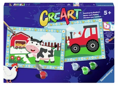 Immagine prodotto di Ravensburger CreArt Amici della fattoria