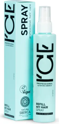 Produktbild von ICE by NATURA SIBERICA. Refill My Hair Spray, 100 ml