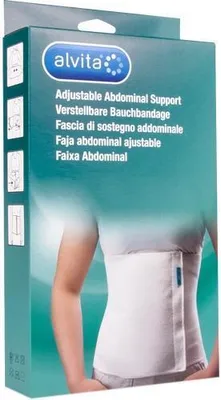 Produktbild von ALVITA Bauchbandage Gr.1 zur Entlastung der Bauchmuskulatur und Stabilisierung nach Operationen