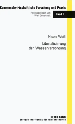 Produktbild von Liberalisierung der Wasserversorgung