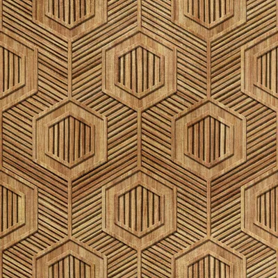 Immagine prodotto di Tessuto di velluto reale in poliestere per cucito - motivo legno intagliato 2
