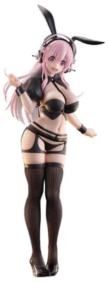 Produktbild von Super Sonico BiCute Bunnies PVC-Statue Reverse Bunny-Version, 29 cm