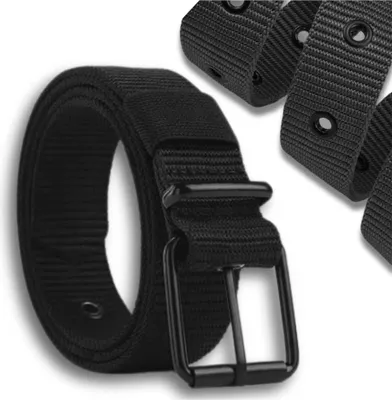Immagine prodotto di Cinture J&W con fibbia classica Kushtime nero Taglia unica