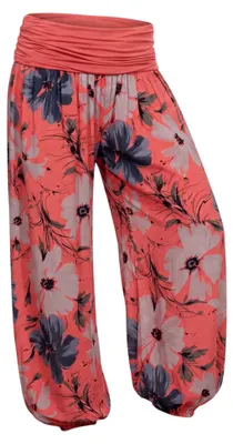 Produktbild von Sommerhose Damen Haremshose elastischer Bund leichte Hippie Pumphose Gr. 36-48