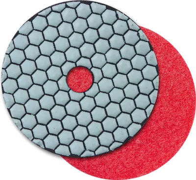 Produktbild von ELMAG DiaProfi-Polierpad Ø100mm Körnung 400, Klettaufnahme