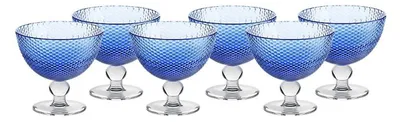 Produktbild von Eisschale Bubbles 6er-Set Colori Vero 11cm blau