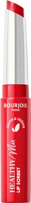 Zdjęcie produktu dla Bourjois Healthy Mix Clean Lip Sorbet Wegańska pomadka do ust 02 Red Freshing, 7.4g