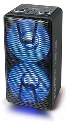 Image de Mini-chaîne 150w noir avec bluetooth - Muse - M1805DJ - party box