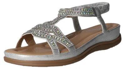 Produktbild von Sportliche Sandalette bis 30mm Sohlenhöhe 7403-1-GY