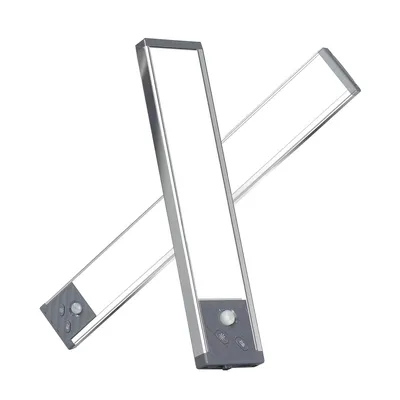 Produktbild von 2er LED Schrankleuchten,23cm Schrankleuchte mit USB Sensor,3 Lichtfarbe SchrankLicht,Unterbauleuchte Küchenleuchte,weiß