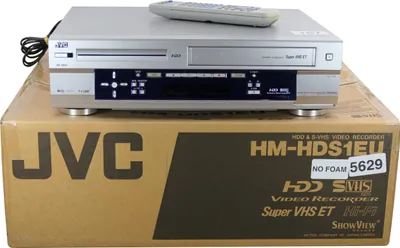 Productafbeelding van JVC HM-HDS1 | Super VHS ET / Harde schijf recorder (40 GB) | Zonder schuimrubber | In doos