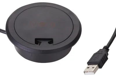 Produktbild von SOTECH Wireless Charger WLC-03 schwarz – induktives USB-Ladegerät ohne Netzteil