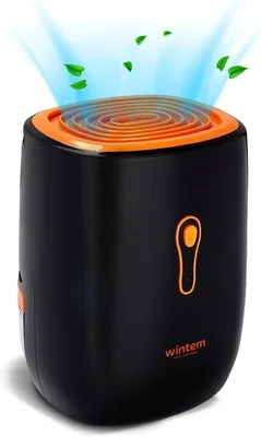 Productafbeelding van Luchtontvochtiger voor badkamer, 750 ml tank, automatisch uitschakelen, tegen schimmel