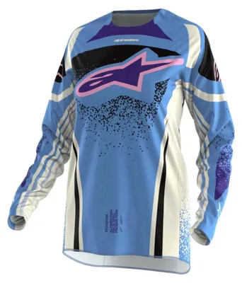 Obrázek produktu pro Alpinestars Stella Techstar Nomur dámské motokrosové tričko, modré/bílé, L