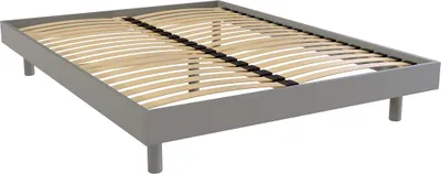 Produktbild von Lattenrost 140x200 Kit Noé aus Massivholz - Grau