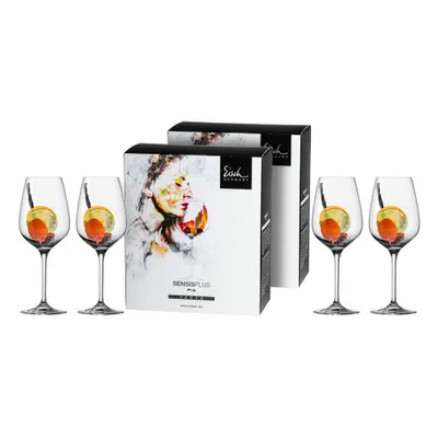 Produktbild von Eisch Weißweinglas 4er Set Superior Sensis plus, Weinglas, Kristallglas, 310 ml, 25006030
