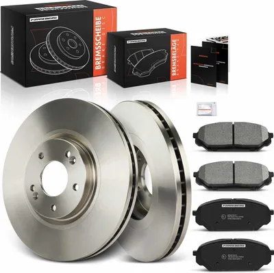 Image de Frankberg 2x disques de frein 4x plaquettes de frein avant pour Hyundai iX55 3.0L 3.8L 2008-2012