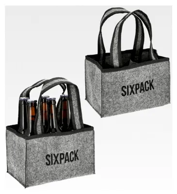 Produktbild von Männertasche, Flaschenträger für 6 Flaschen aus Polyester