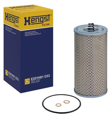Produktbild von Ölfilter-Einsatz 270 mm HENGST FILTER Filtration-Expertise passend für u.a. MTU