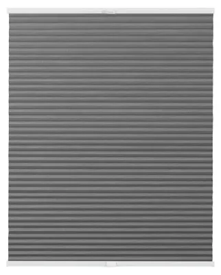 Produktbild von Lichtblick Wabenplissee Verdunkelung ohne Bohren Grau 50 cm x 210 cm (B x L)