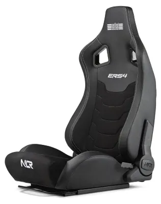 Image de Next Level Racing |PolyuréthaneLeather and Suede | Reclining Seat | ERS4 ElitePolyuréthaneLeather & Suede Edition | Black