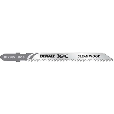 Produktbild von DeWalt Stichsaegeblatt HCS Holz <60mm 5Stk - DT2211-QZ