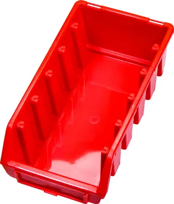 Produktbild von Sichtlagerkasten Gr. 2L, rot