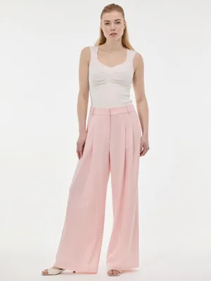 Produktbild von Orsay Hellrosa Damenhose mit weitem Bein 36