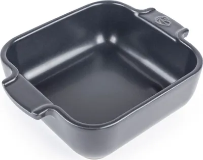 Produktbild von PEUGEOT Keramik Auflaufform APOLLIA 18cm Quadratisch Schiefergrau Backofen